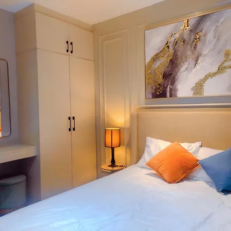 Elegant Stylish 1 Bedroom Balcony City And Manila Bay View Free Sauna Pool Gym Makati