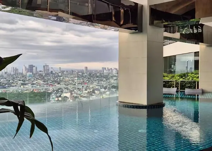 Elegant Stylish 1 Bedroom Balcony And Bay View Free Sauna Pool Gym Makati Aparthotel